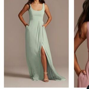 David’s bridal bridesmaid dress